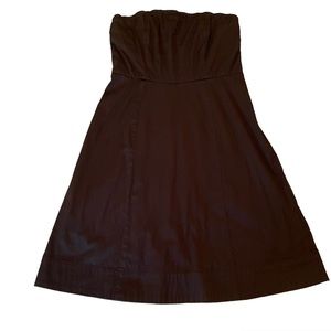 The Limited Dark Brown Strapless Dress Women’s Size 6